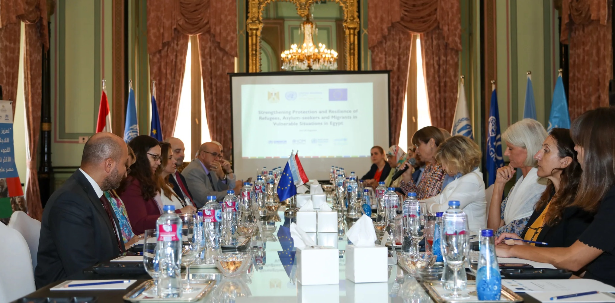 Egypt launches joint UN program for migrants, refugees with EU support